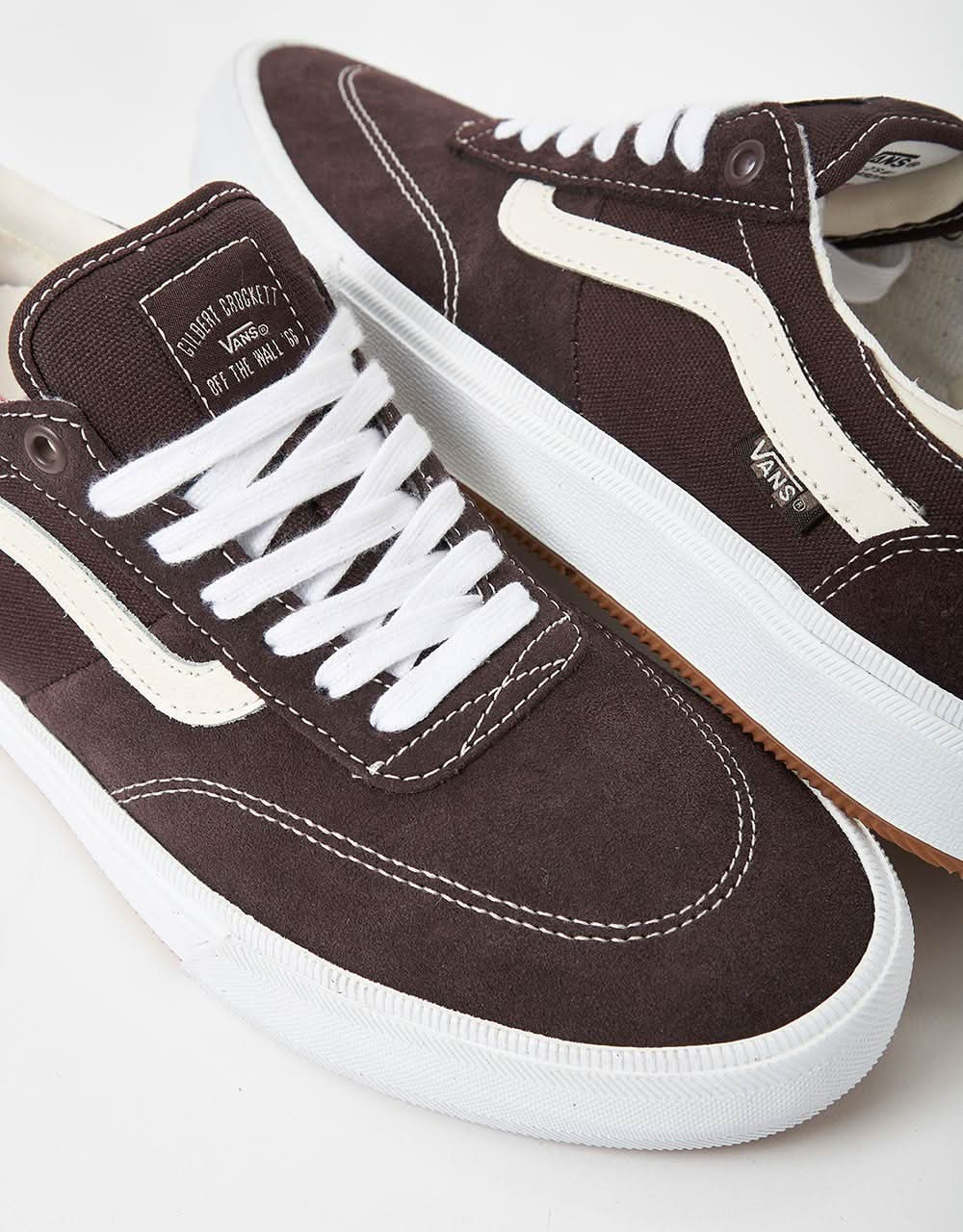 Chaussures Vans Skate Gilbert Crockett - Marron Foncé