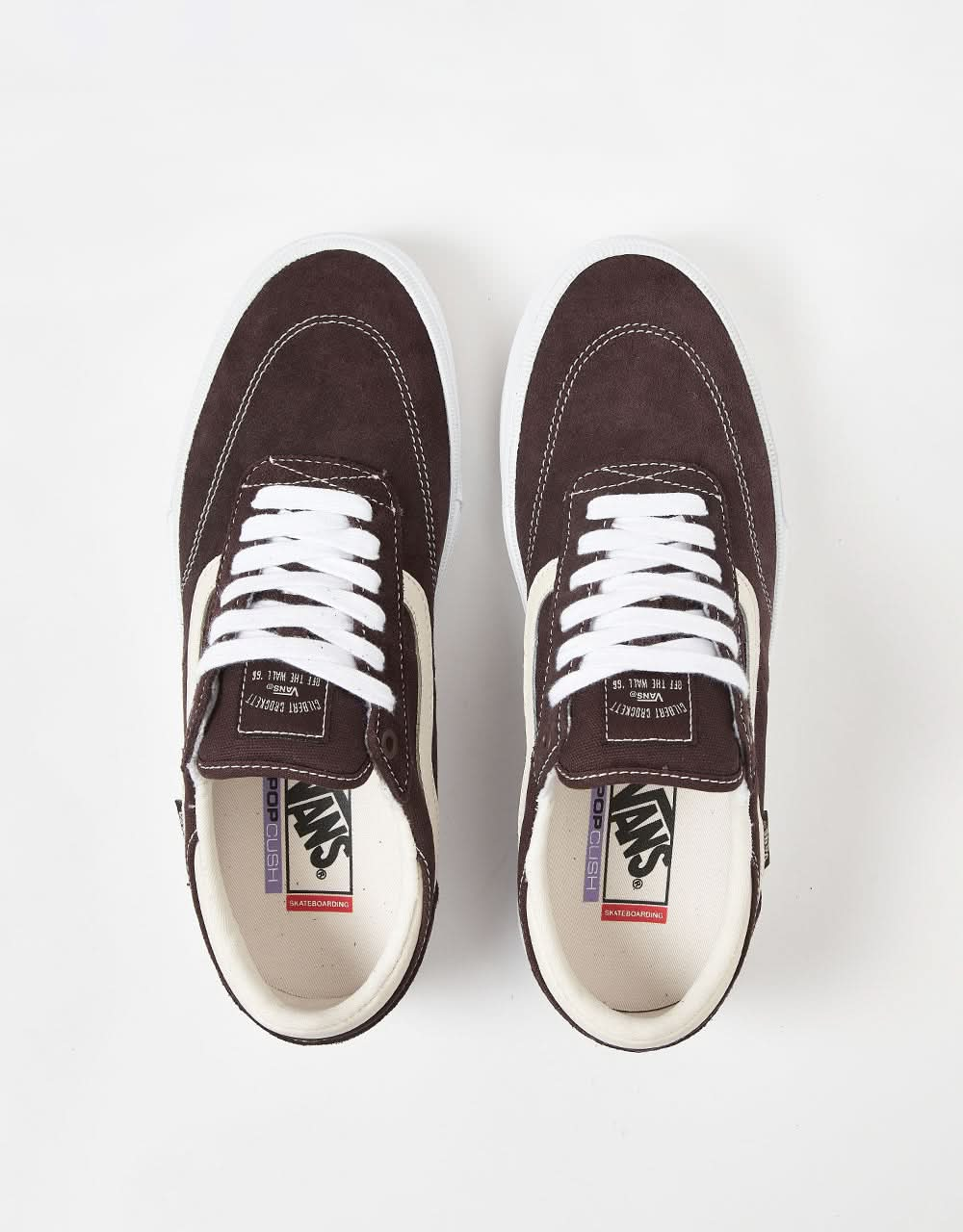 Scarpe Vans Skate Gilbert Crockett - Marrone scuro