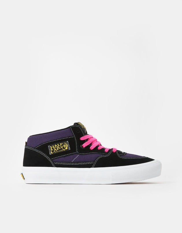 Vans Skate Half Cab Shoes - Black/Purple