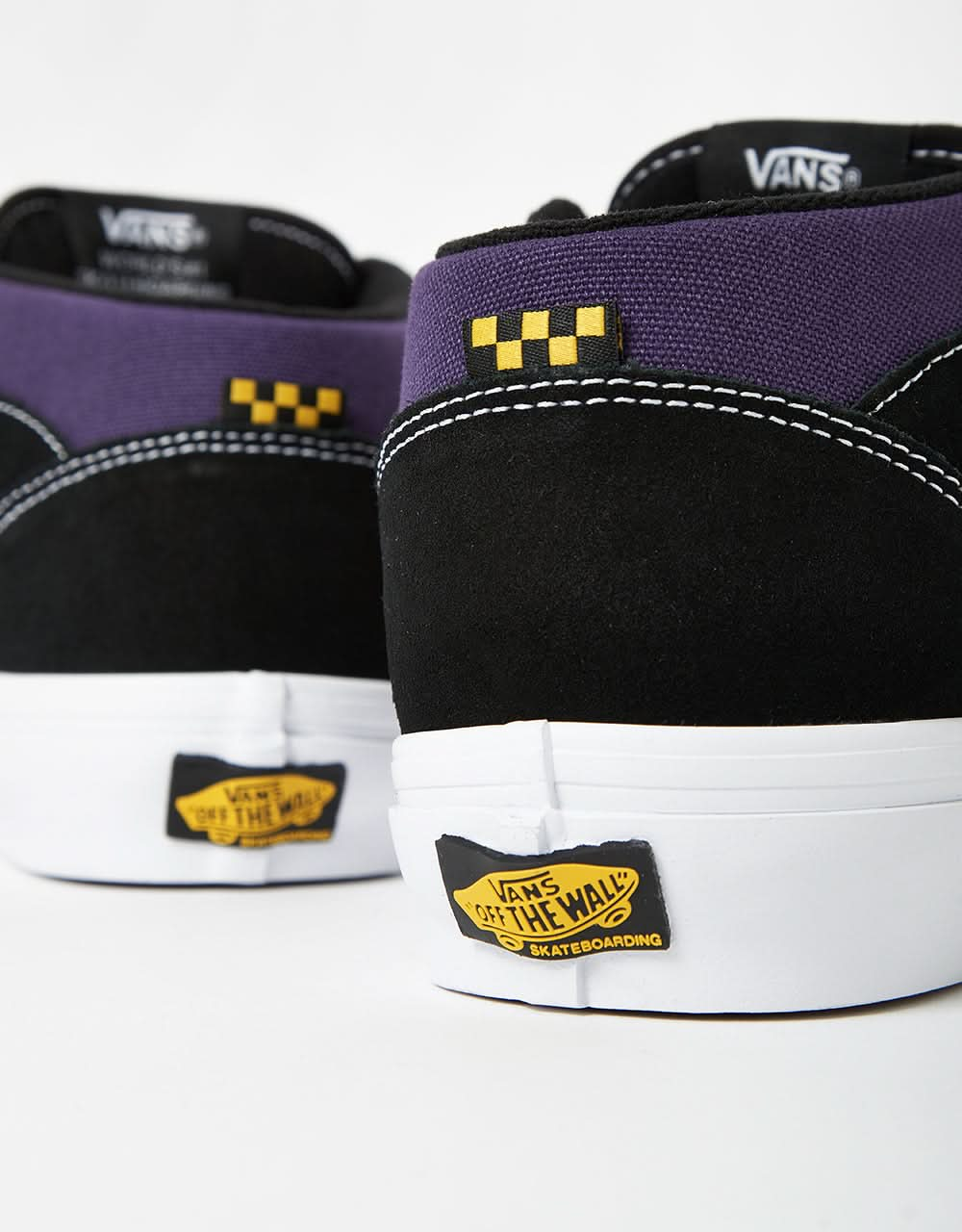 Vans Skate Half Cab Shoes - Black/Purple