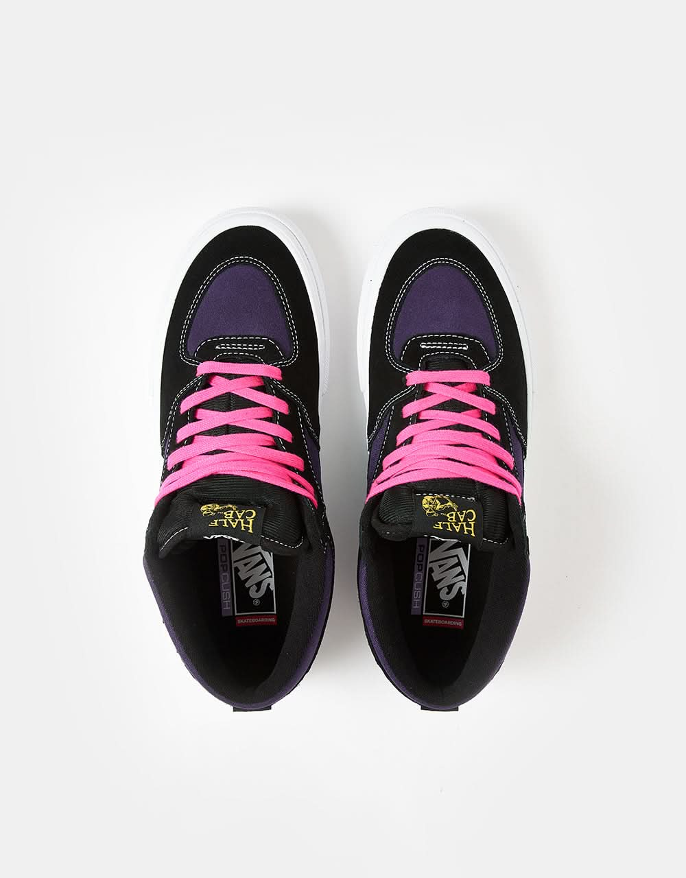 Vans Skate Half Cab Shoes - Black/Purple