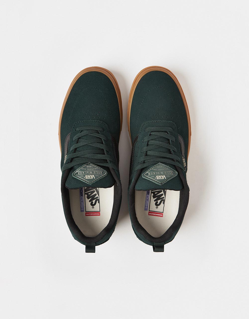 Vans Skate Kyle Walker Shoes - Green/Gum