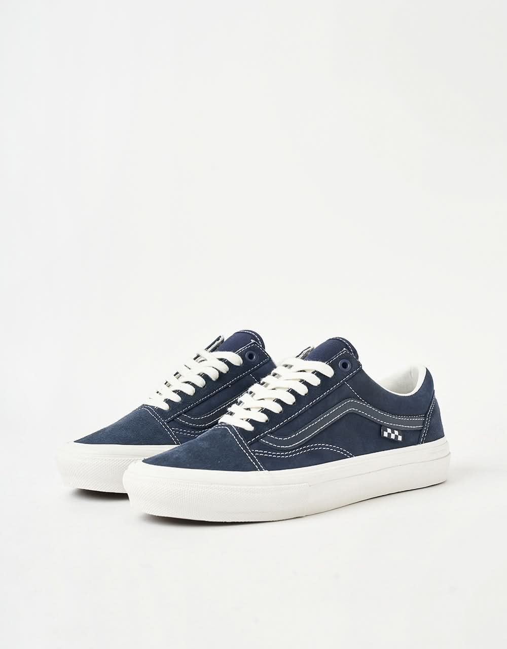 Scarpe Vans Skate Old Skool - Wrapped Deep Navy/Vintage Bianco