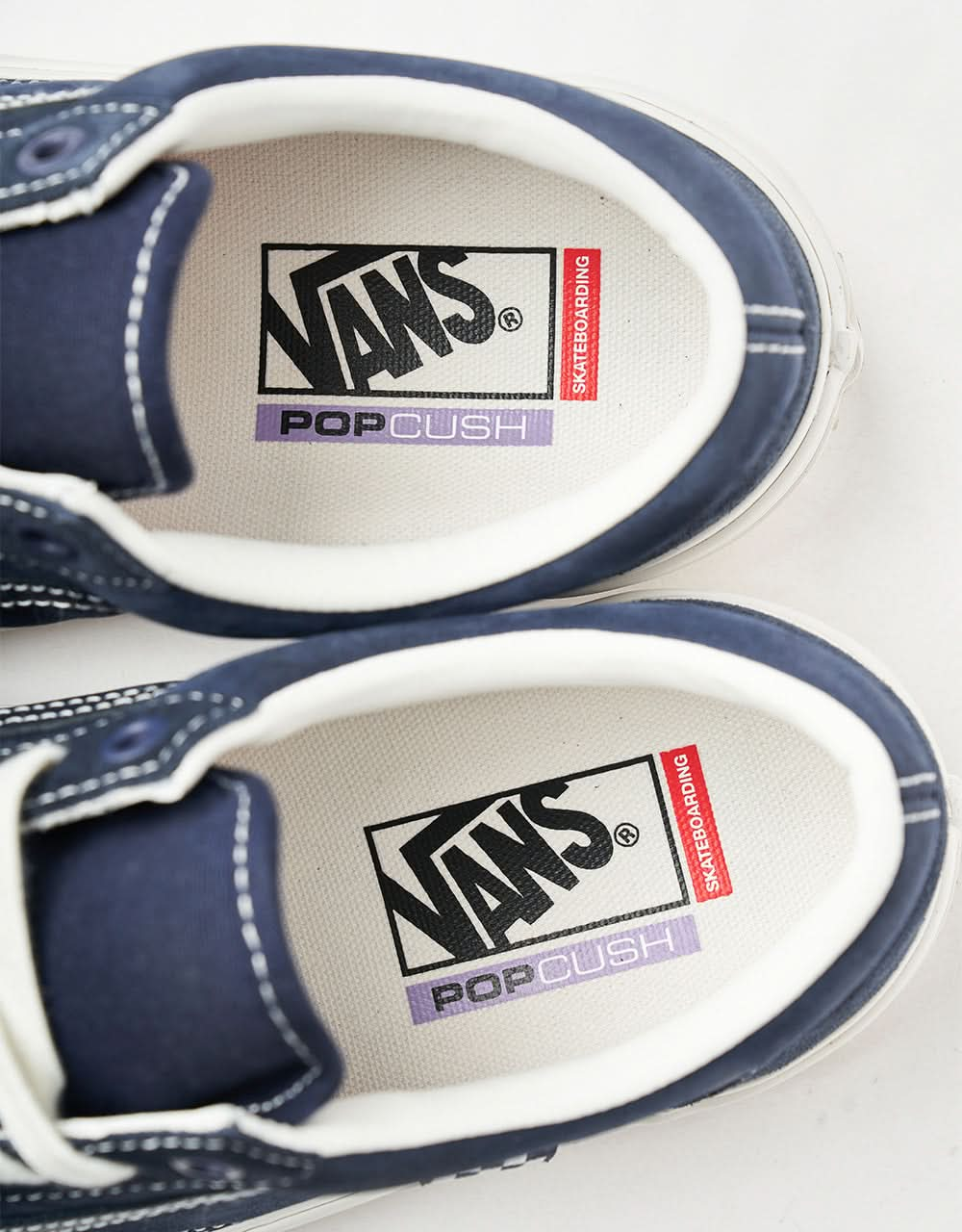 Scarpe Vans Skate Old Skool - Wrapped Deep Navy/Vintage Bianco