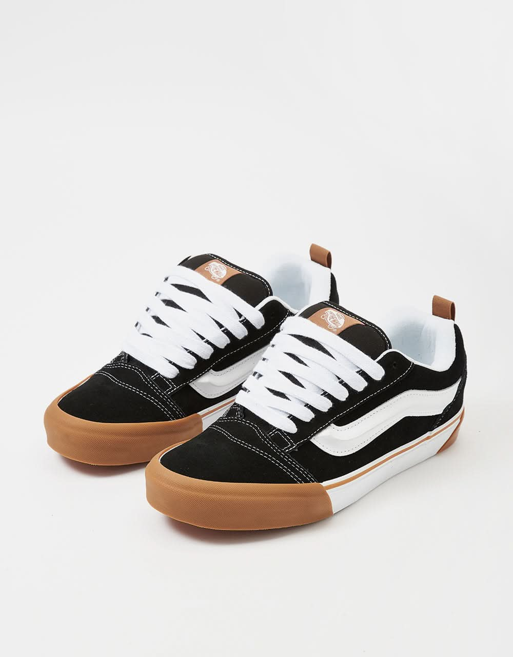 Vans Knu Skool Shoes - (Gum Bumper) Black