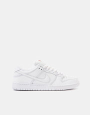 Nike SB 'Orange Label' Dunk Low Pro ISO Chaussures de skate - Blanc/Blanc-Blanc-Blanc