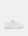 Nike SB 'Orange Label' Dunk Low Pro ISO zapatos de skate - Blanco/Blanco-Blanco-Blanco