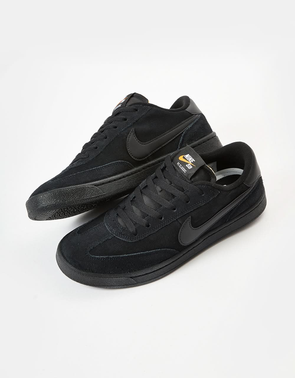 Scarpe da skate Nike SB FC Classic - Nero/Nero-Nero-Arancione vivo