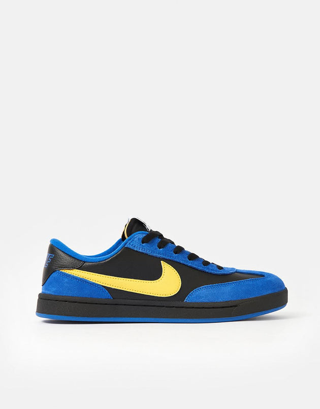 Nike SB FC Classic Skate Chaussures - Bleu Royal/Varsity Maize-Noir-Blanc