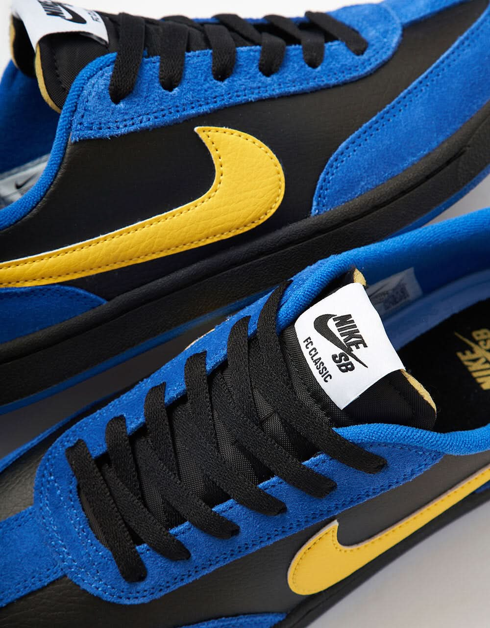 Nike SB FC Classic zapatos de skate - Azul real/Varsity Maize-Negro-Blanco