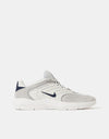 Nike SB Vertebrae Skate Shoes - Platinum Tint/Midnight Navy-Wolf Grey