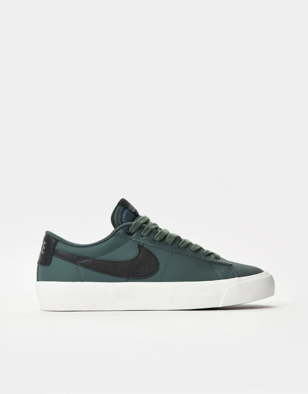 Nike SB Zoom Blazer Low Pro GT Skate Shoes - Vintage Green/Black-Vintage Green