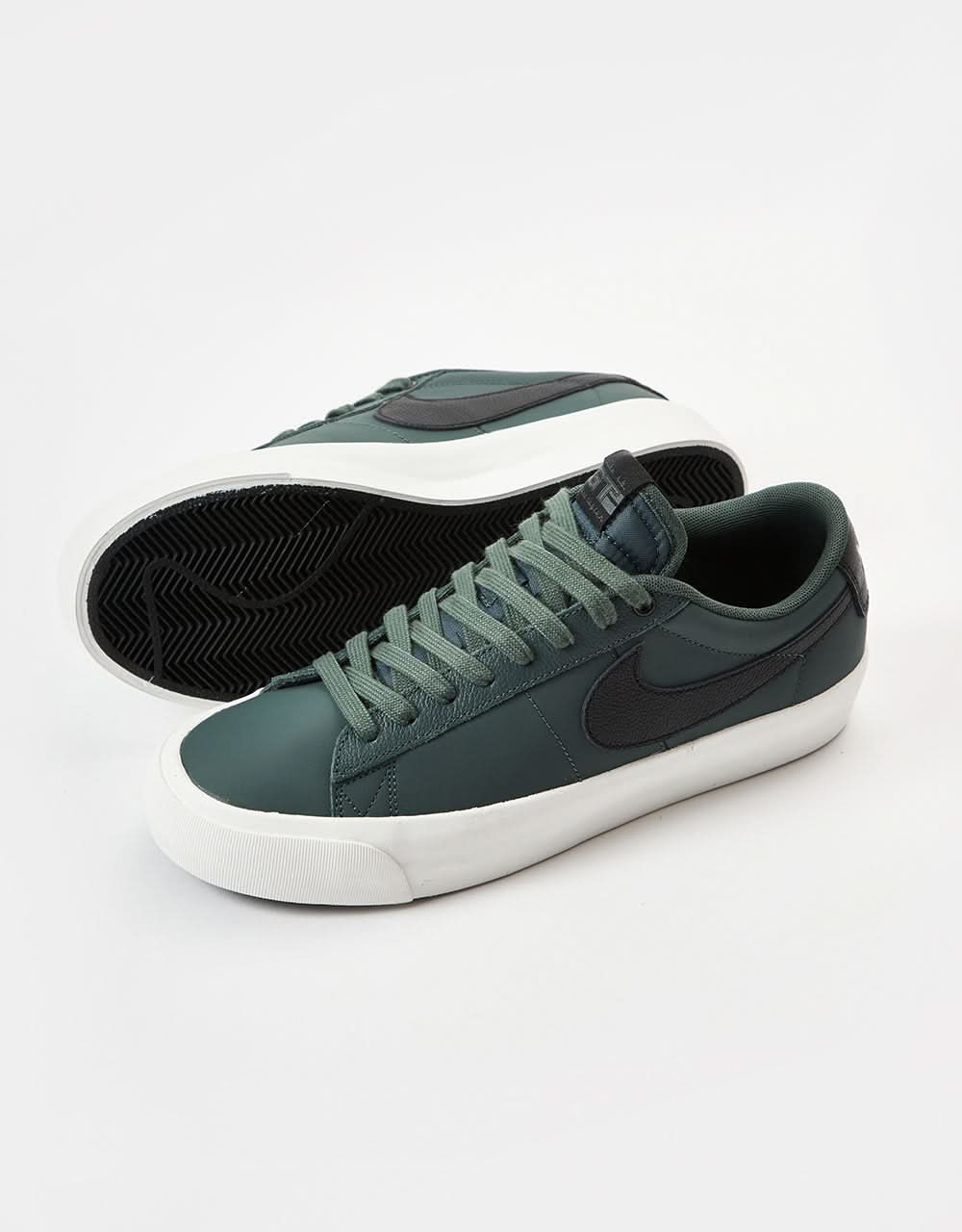 Nike SB Zoom Blazer Low Pro GT Zapatos de skate - Verde vintage/Negro-Verde vintage