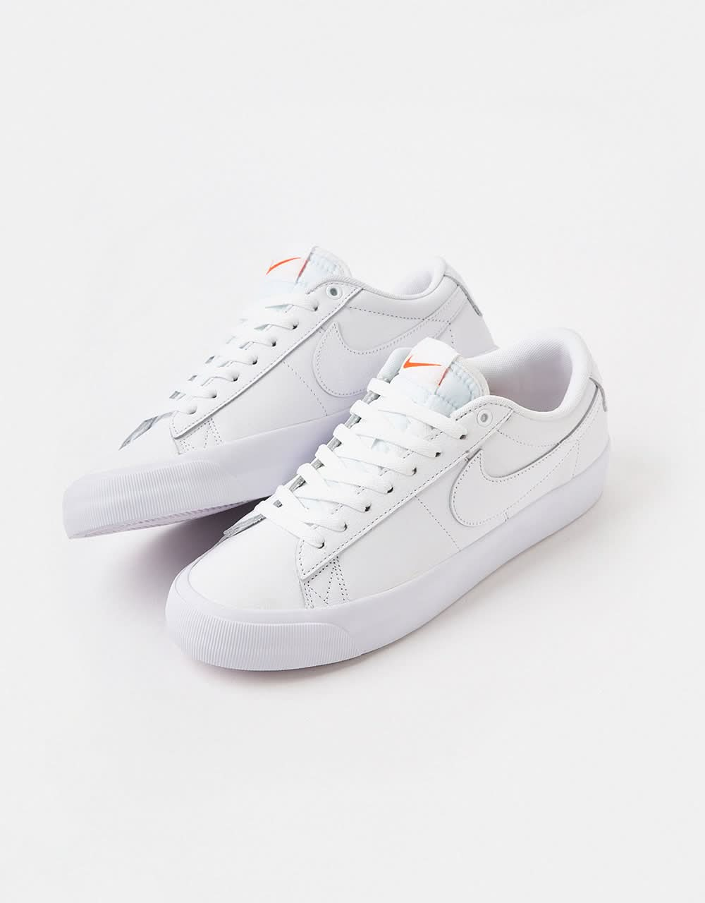 Nike SB 'Orange Label' Zoom Blazer Low Pro GT ISO zapatos de skate - Blanco/Blanco-Blanco-Blanco