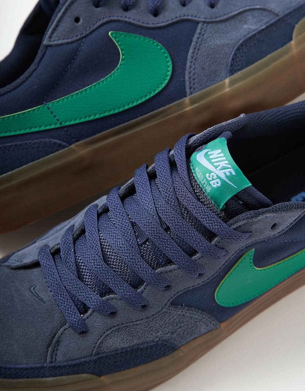 Nike SB Zoom Pogo Plus Chaussures de skate - Bleu nuit/Malachite-Obsidienne