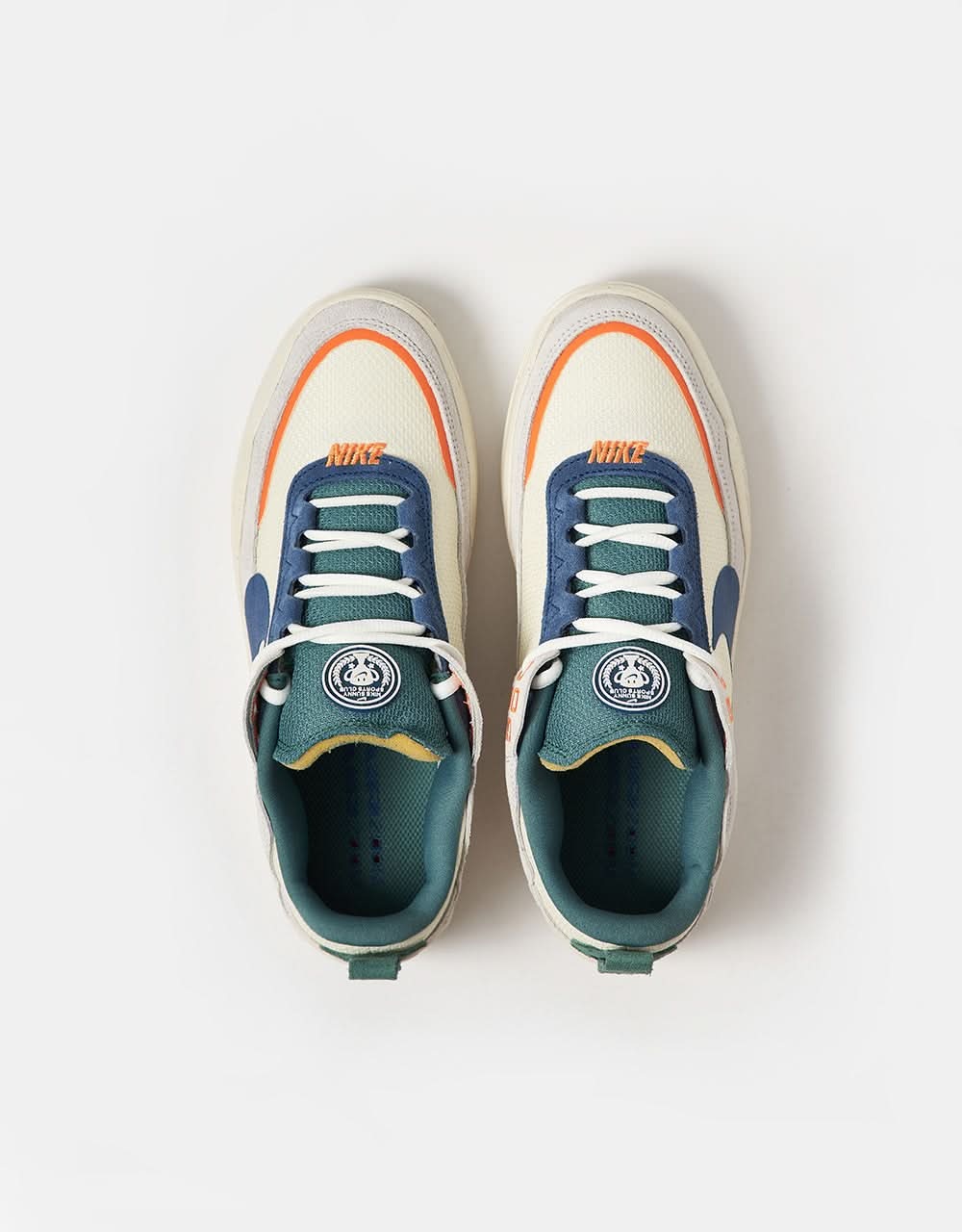 Nike SB Day One GS Chaussures de skate pour enfants - Sail/Court Blue-Coconut Milk-Photon Dust