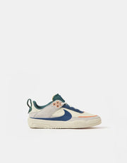 Nike SB Day One GS Zapatillas de skate para niños - Sail/Court Blue-Coconut Milk-Photon Dust