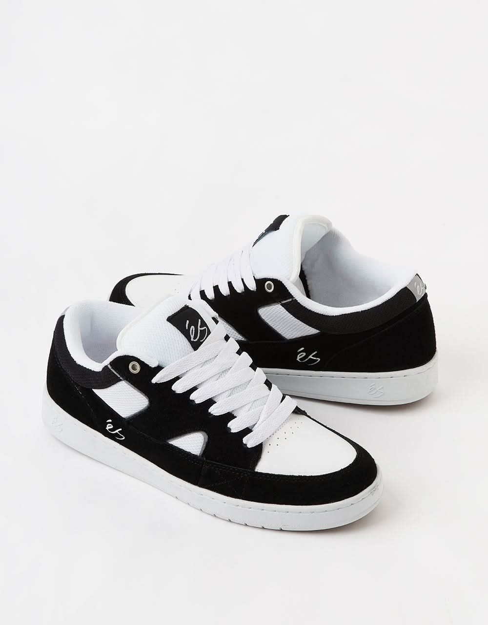 éS Sophisto Skate Shoes - Black/White