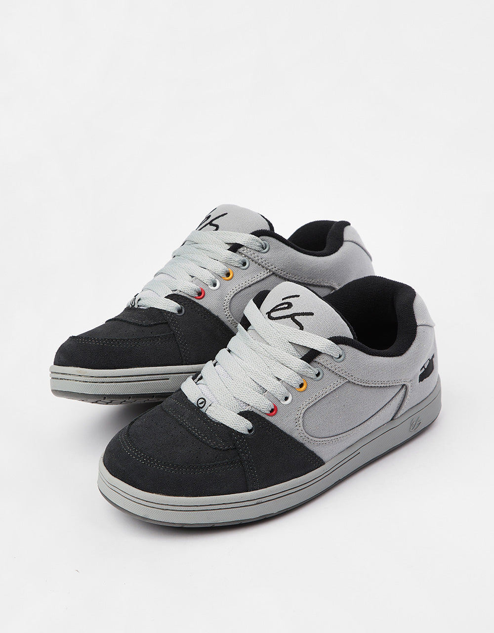 éS Accel OG Skate Shoes - Dark Grey/Light Grey