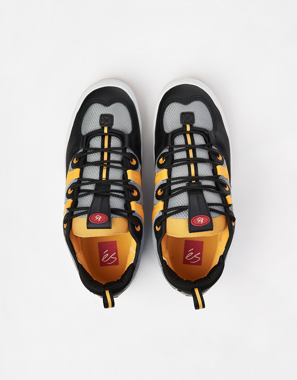 éS Two Nine 8 Skate Shoes - Black/Yellow