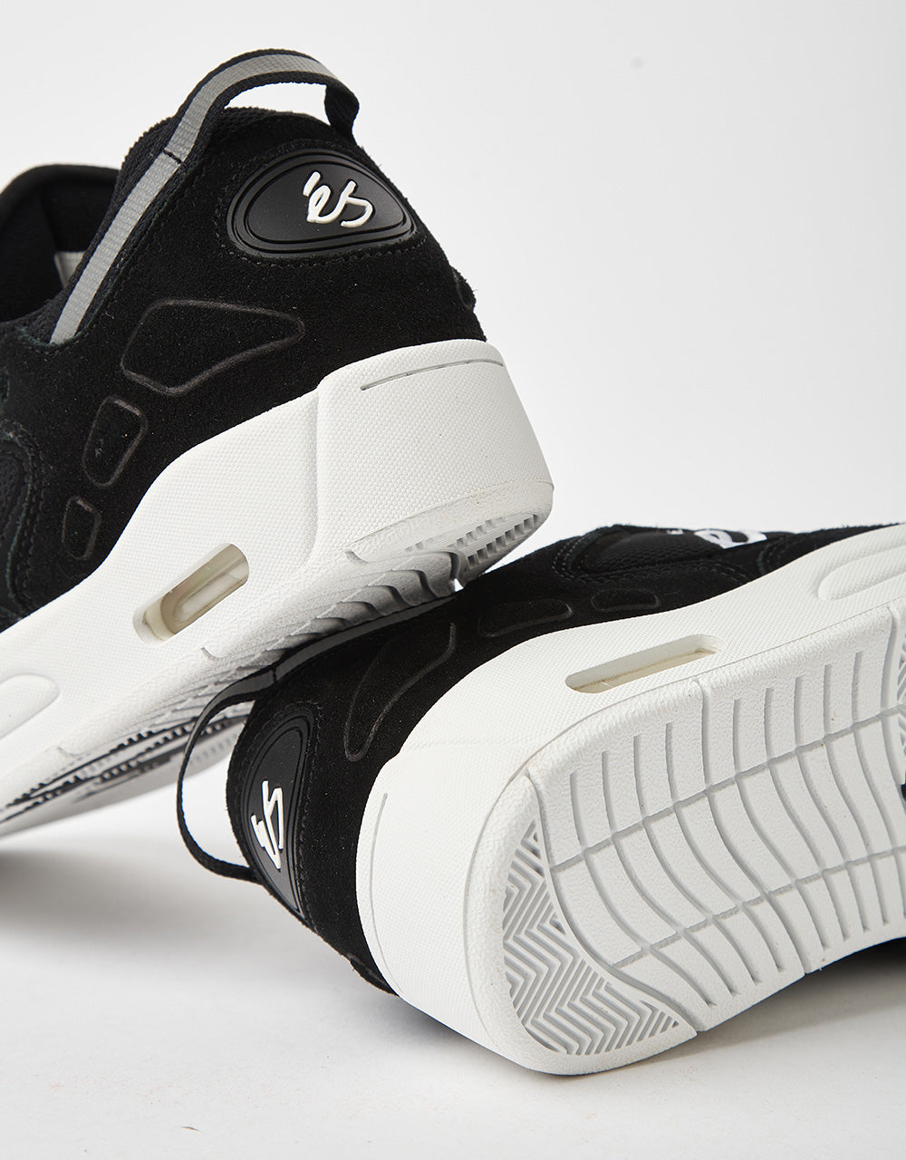 éS Creager Skate Shoes - Black/White/White