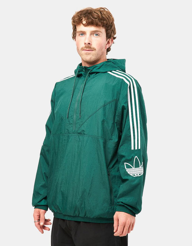 Giacca anorak Adidas - Verde collegiale