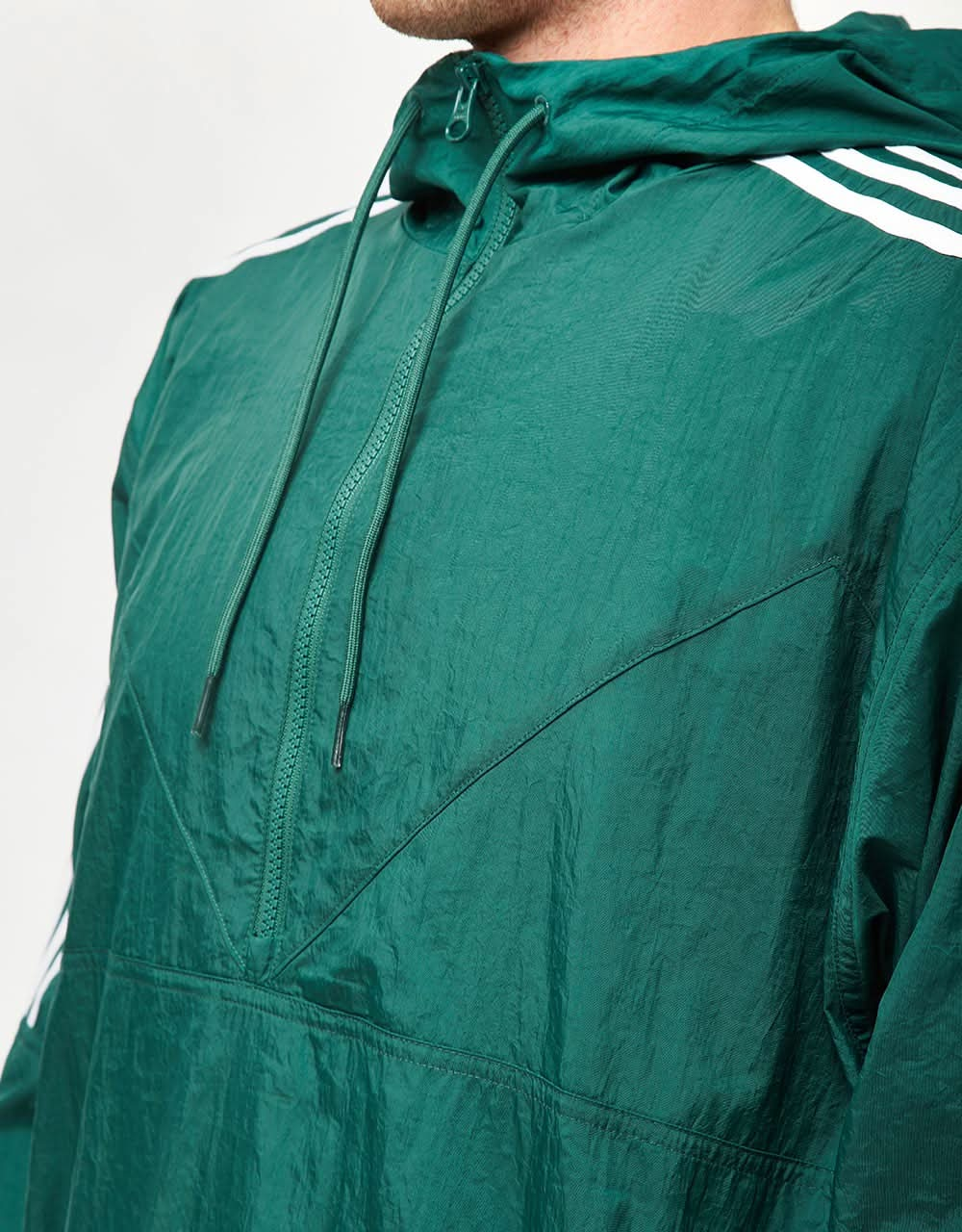 Adidas Anorak Jacket - Collegiate Green