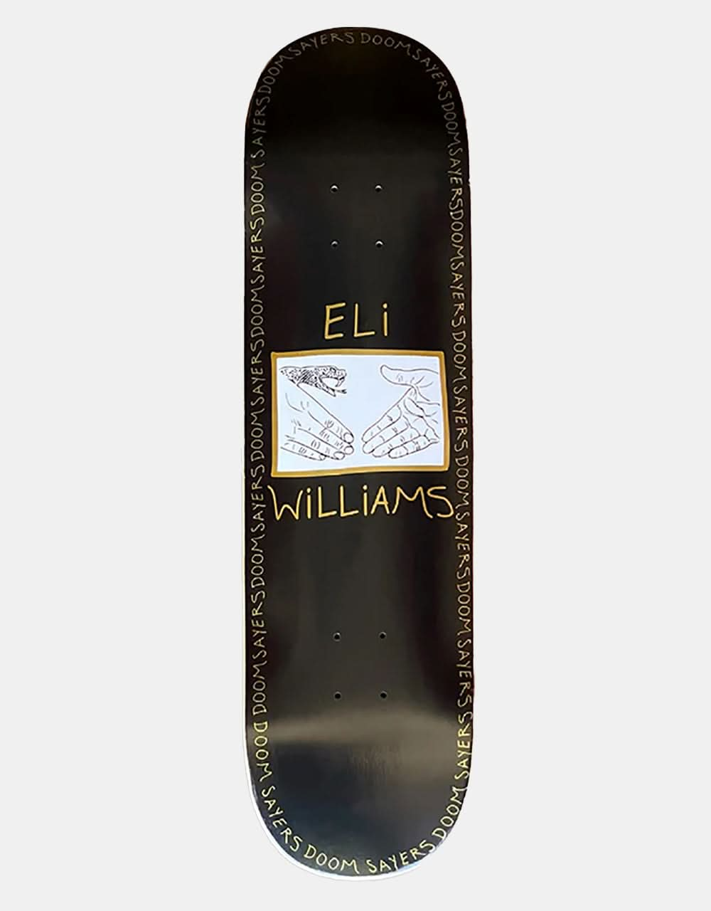 Doomsayers Eli Snake Shake Foil Skateboard Deck - 8.5"