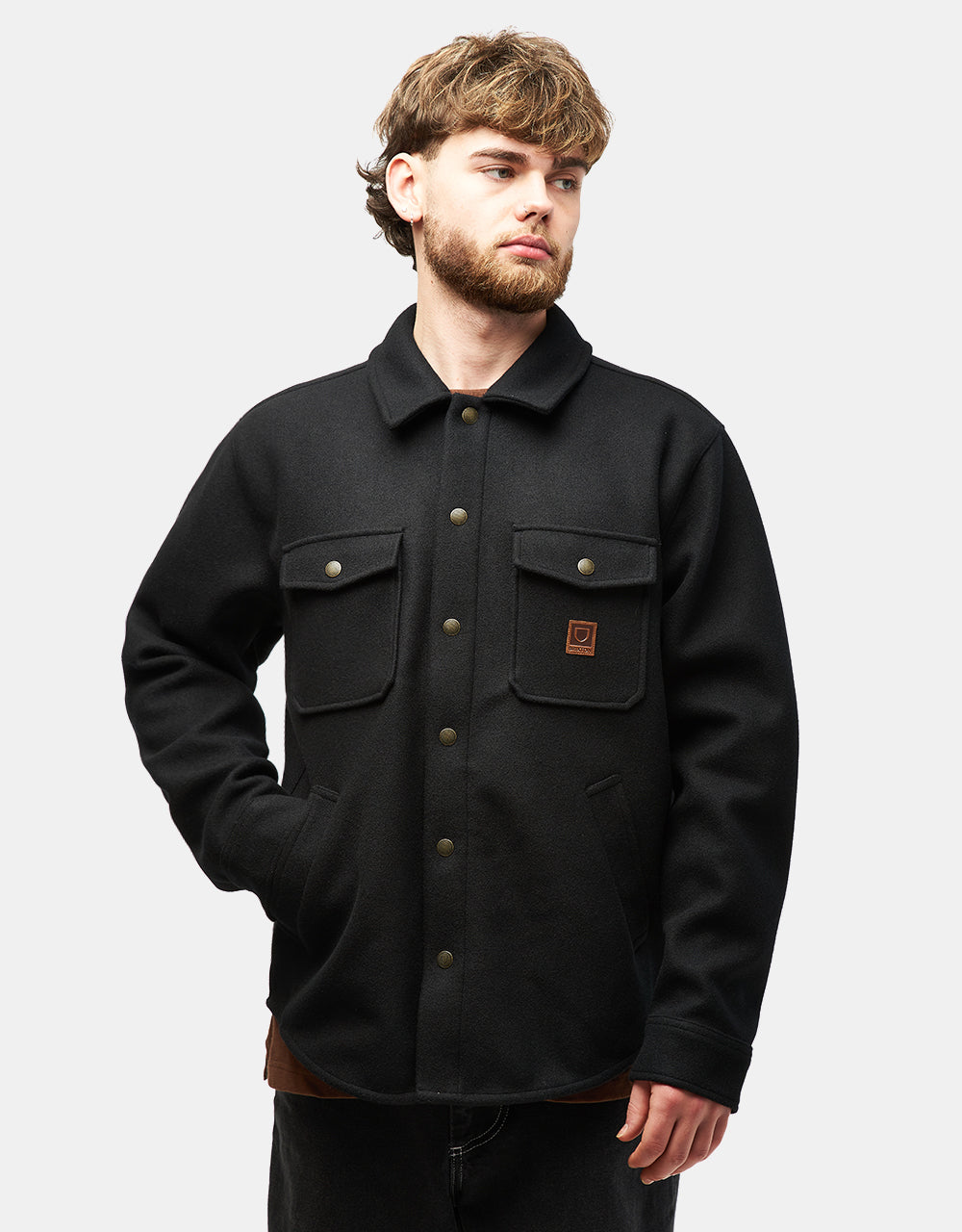 Brixton Durham Felted Stretch Jacket - Black