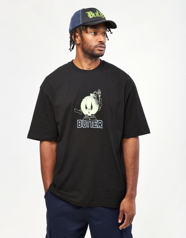 Camiseta Butter Goods Bomb - Negro