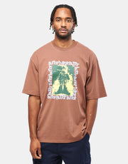 Butter Goods Stolen Boots T-Shirt - Brown