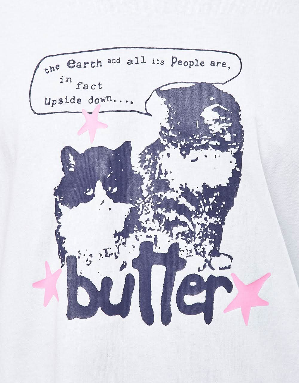 Butter Goods Upside Down T-Shirt - White