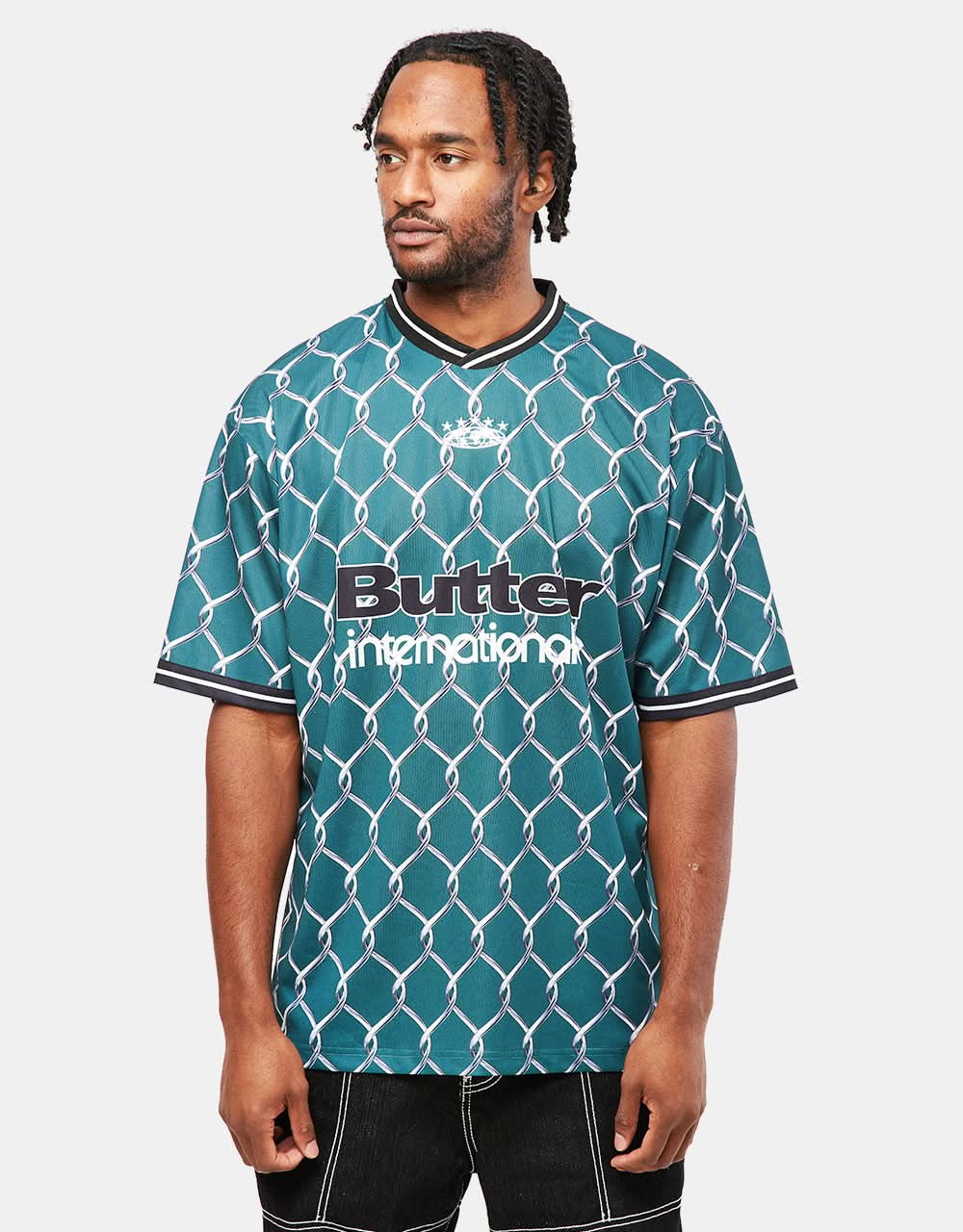 Butter Goods Cage Jersey - Forest