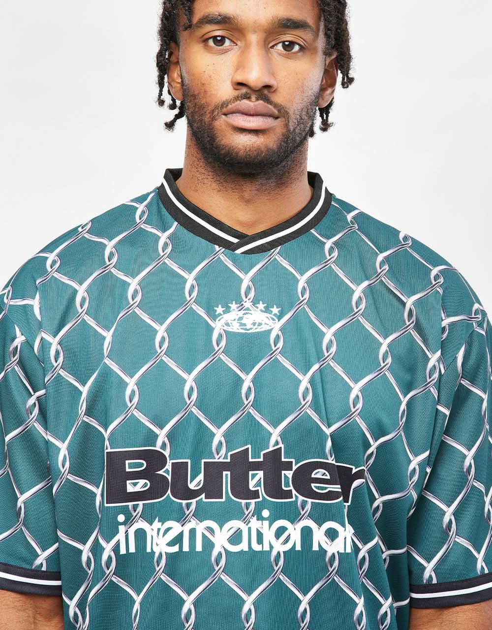 Butter Goods Cage Jersey - Forest