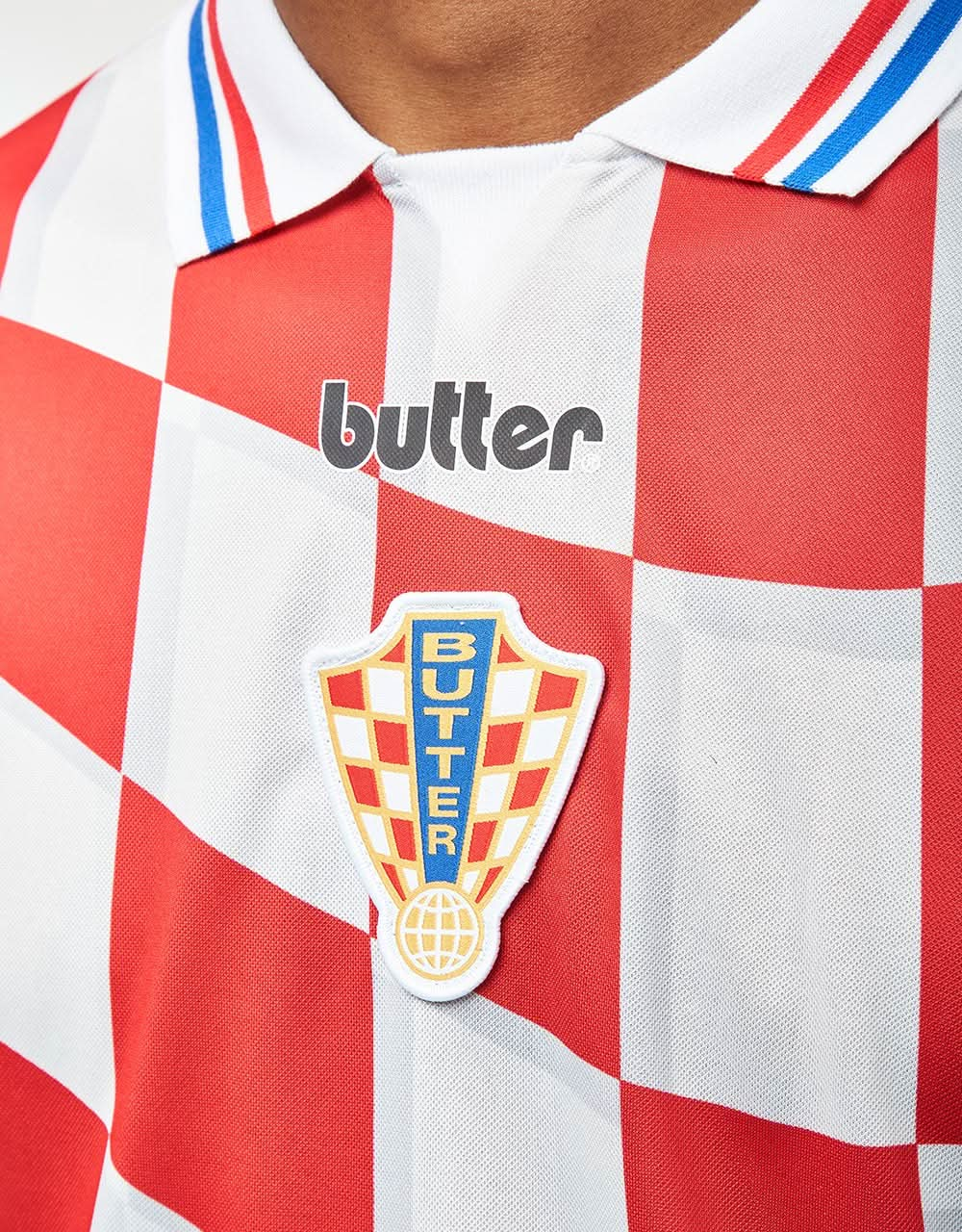 Butter Goods Flag Jersey - White