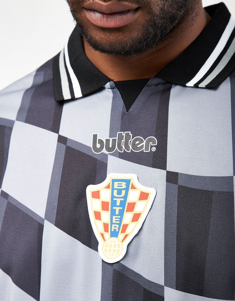 Butter Goods Flag Jersey - Black