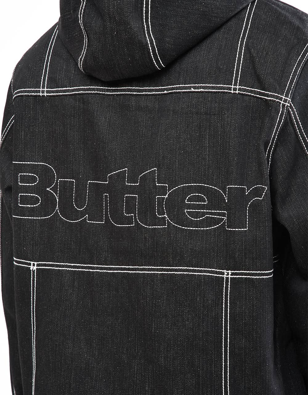 Veste en jean Butter Goods x Adilson Pedro - Noir