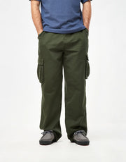 Pantaloni cargo Butter Goods Field - Verde foresta