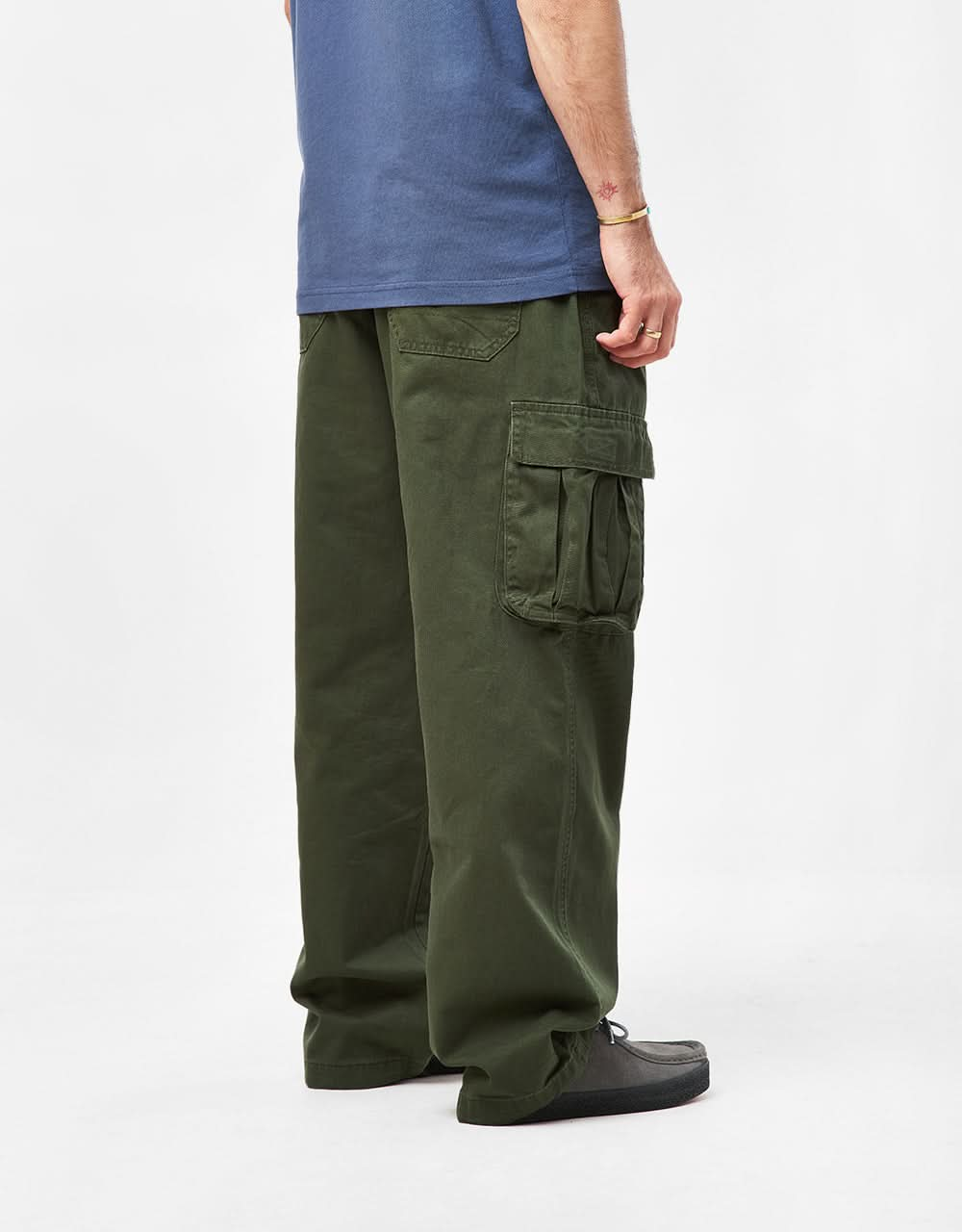 Butter Goods Field Cargo Pant - Forest Green