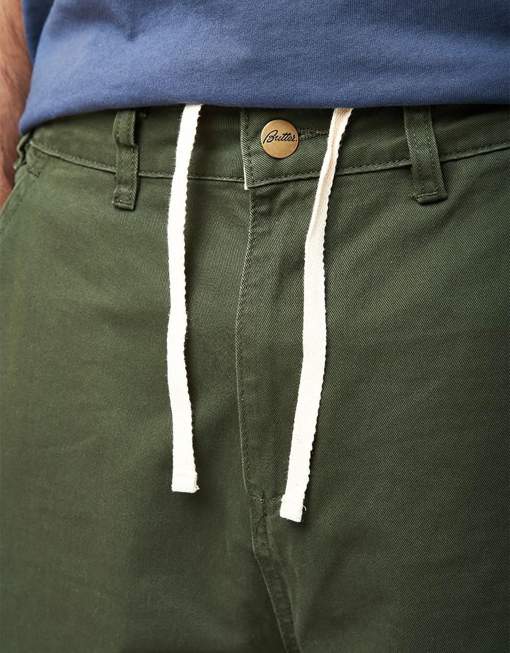 Pantalon Cargo Butter Goods Field - Vert Forêt