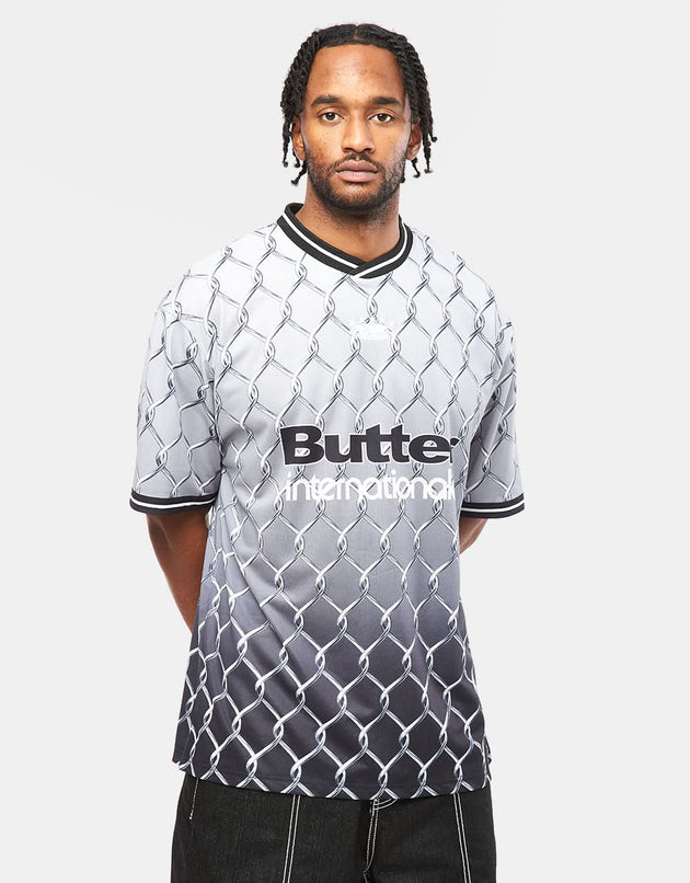 Jersey tipo jaula de Butter Goods - Gris