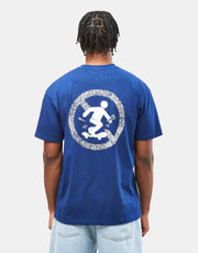 Camiseta Polar Don't Play - Azul real profundo 