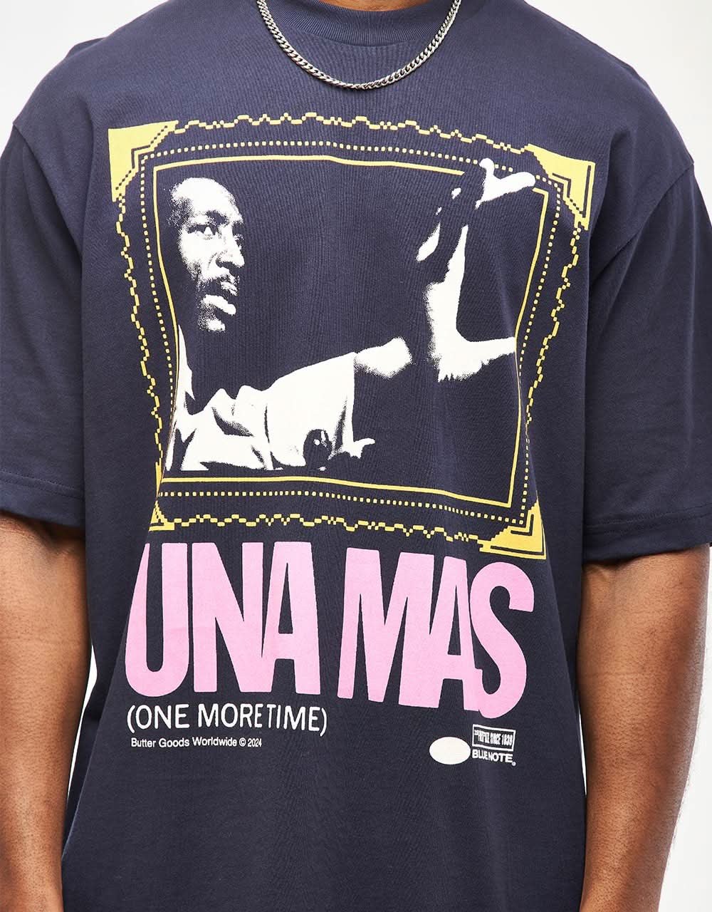 Butter Goods x Blue Note Una Mas T-Shirt - Navy