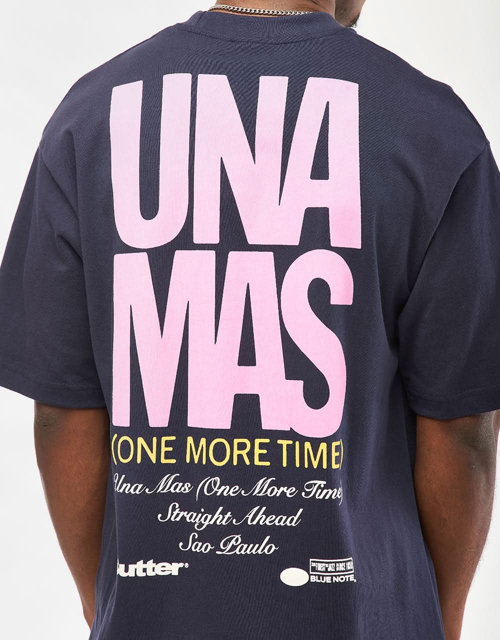 Butter Goods x Blue Note Una Mas T-Shirt - Navy