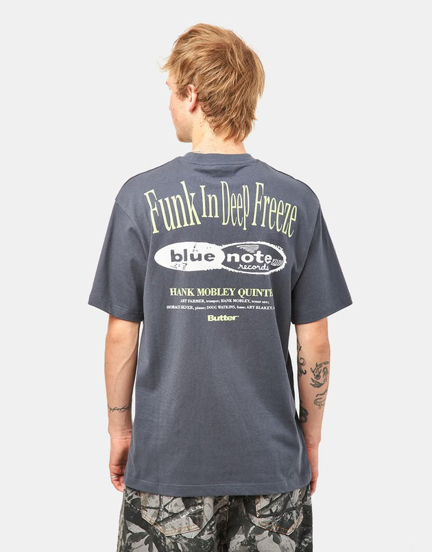 Camiseta Butter Goods x Blue Note Funk - Carbón