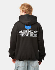 Sweat à capuche avec logo Butter Goods x Blue Note Finest - Noir