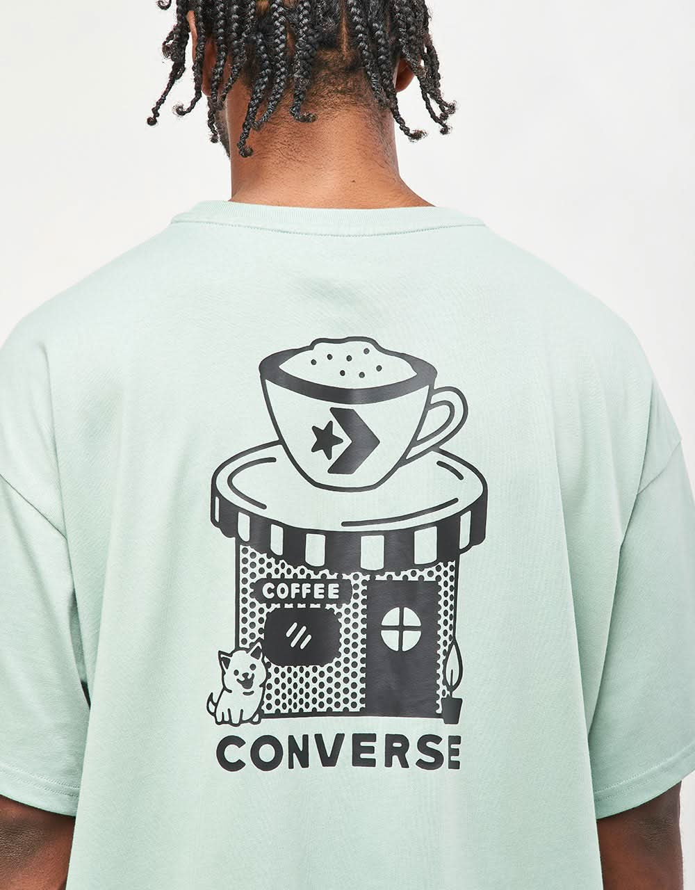 T-shirt Converse Café - État neuf