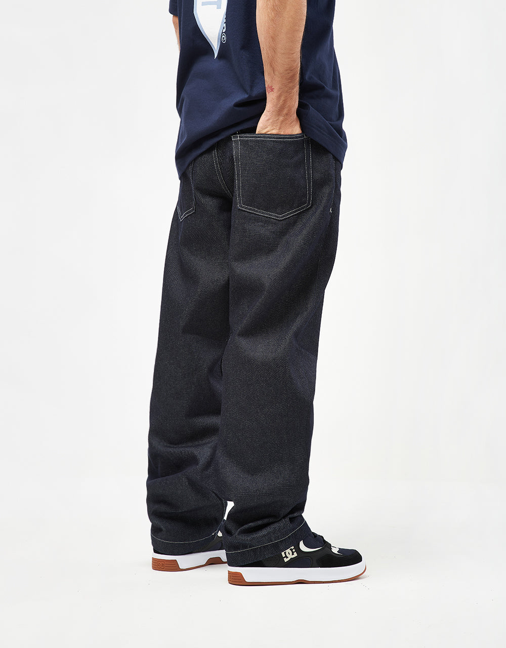 DC Worker Baggy Denim Pant - Black Tint