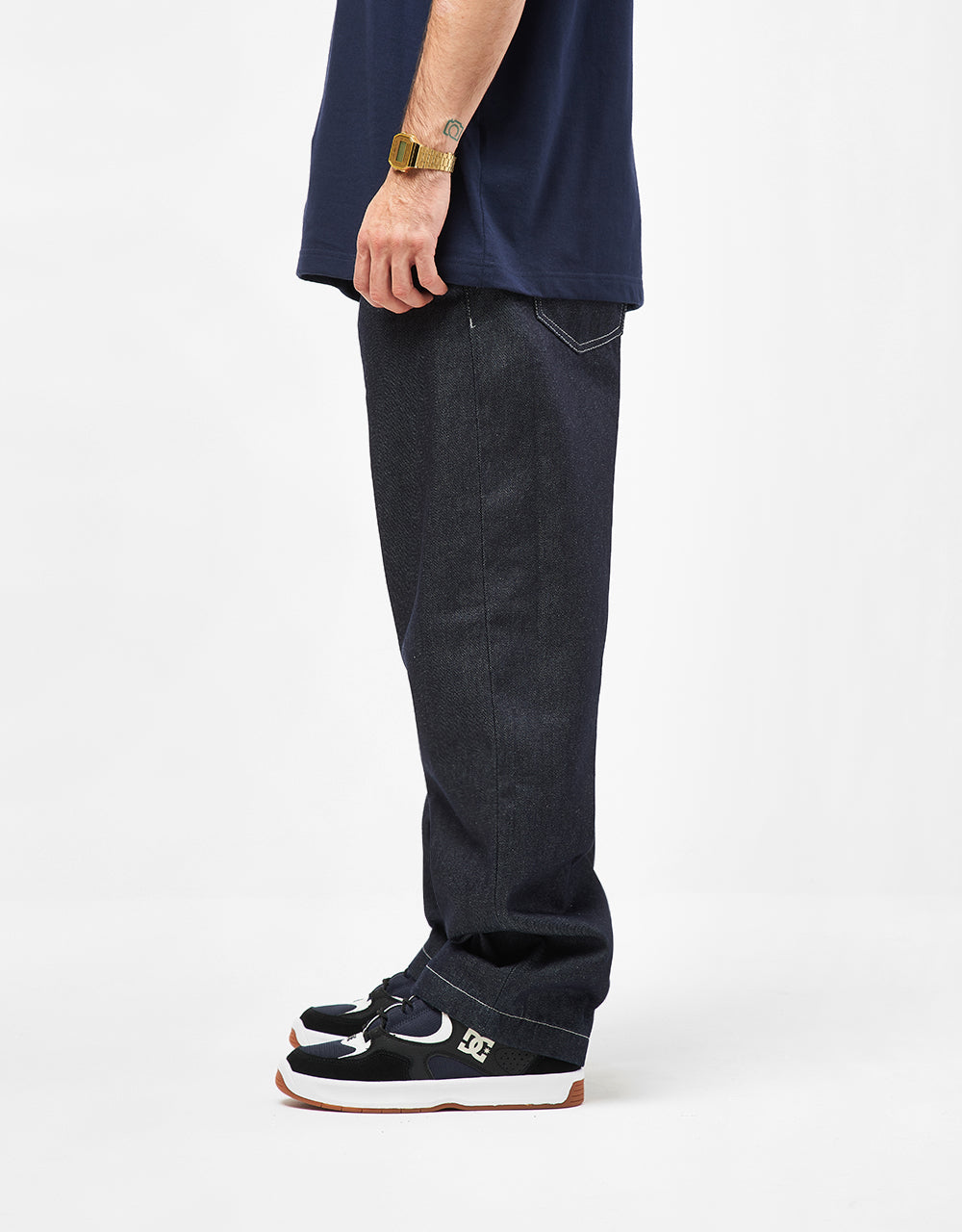 DC Worker Baggy Denim Pant - Black Tint