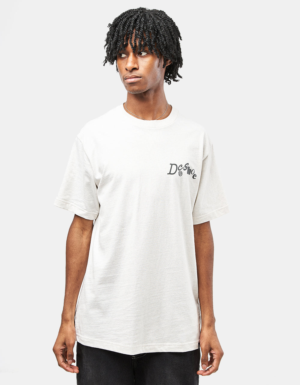 DC Transfer T-Shirt - Snow Heather